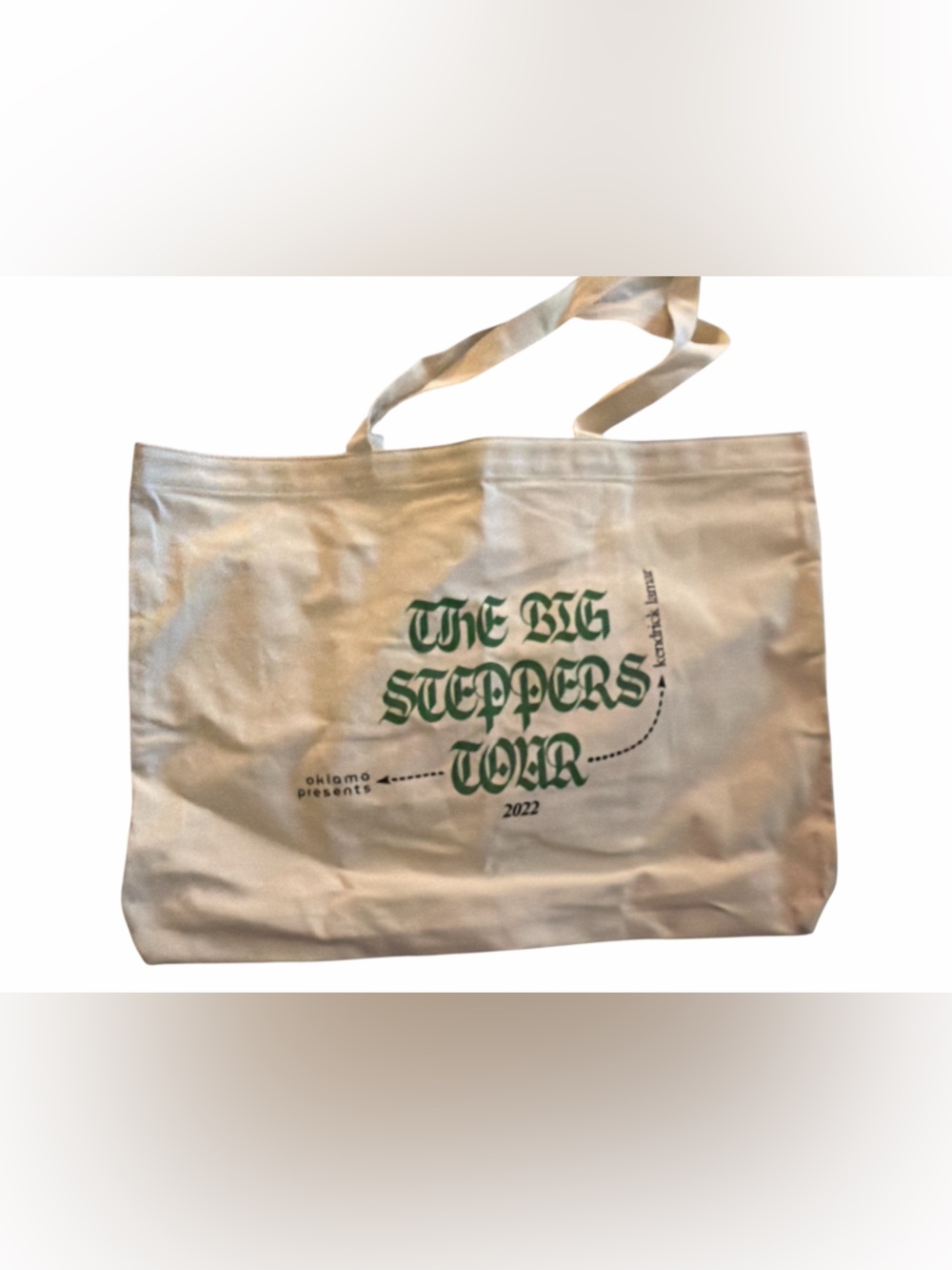 Kendrick Lamar “The Big Steppers Tour" Tote Bag NEW